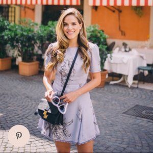 Lilac Tularosa Iris Mini Dress, Size S